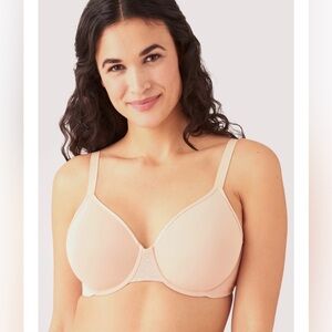 NWT Wacoal Back Appeal Nude Rose Dust Minimizer Bra 38D